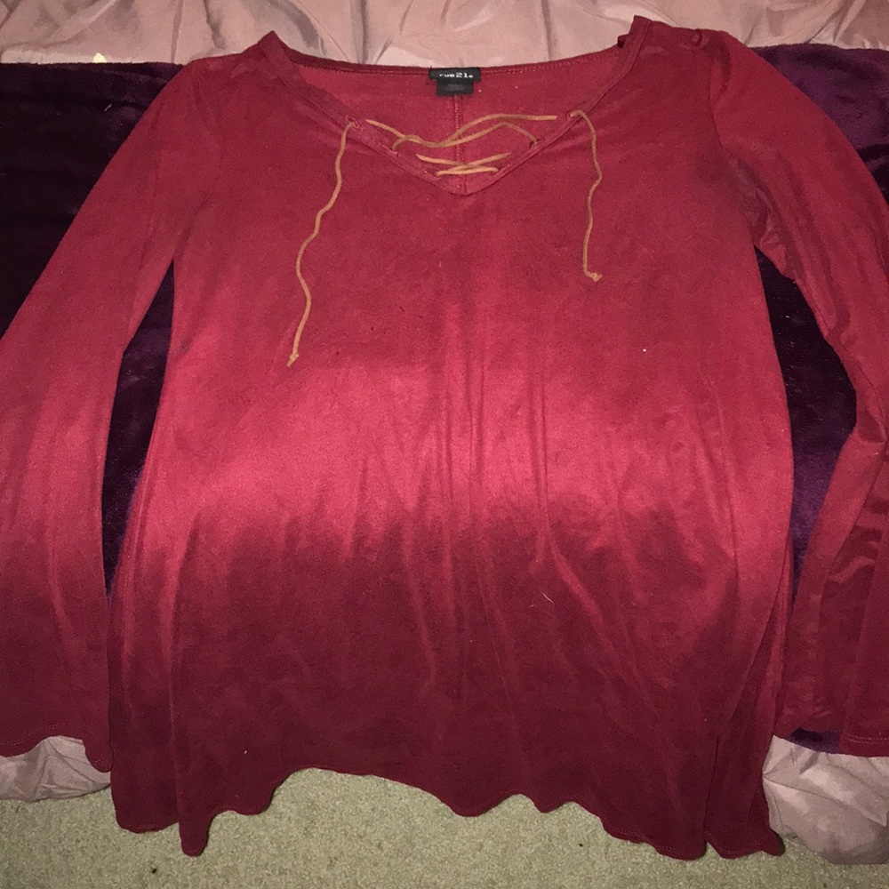 Velvet like dress